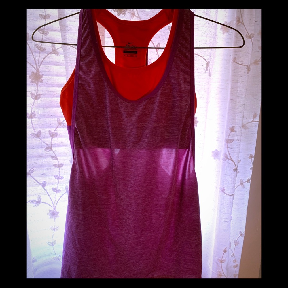 Nike Dri-fit Tank w/ Built-in Sports Bra XS
